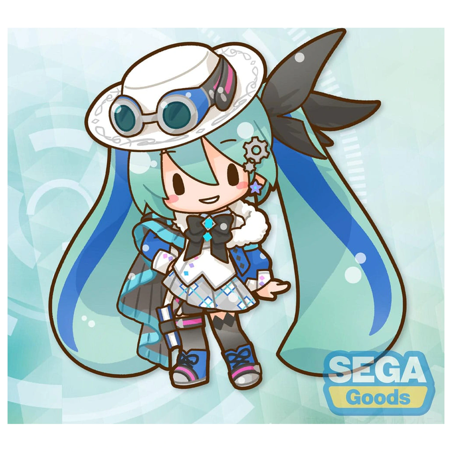 Character Vocal Series 01: Hatsune Miku Fuwa Petit Hatsune Miku Miku with you 2025 LL plüss figura 45 cm     termékfotó