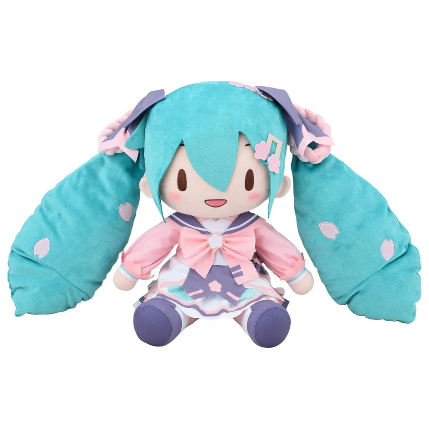 Character Vocal Series 01: Hatsune Miku Fuwa Petit Hatsune Miku New Semester Plush LL plüss figura 40 cm termékfotó