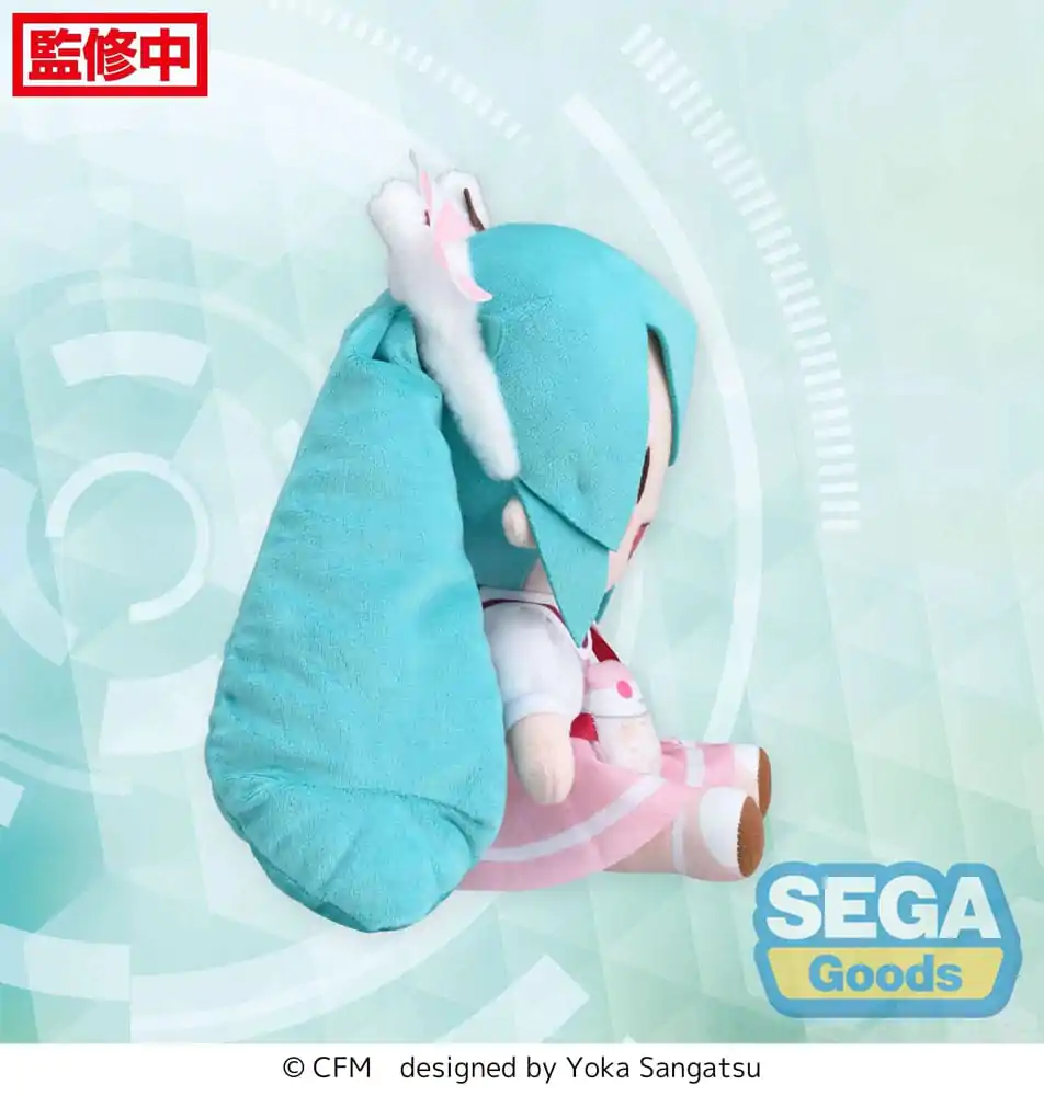 Character Vocal Series 01: Hatsune Miku Fuwa Petit Hatsune Miku Theme Park Ver. M plüss figura 25 cm termékfotó