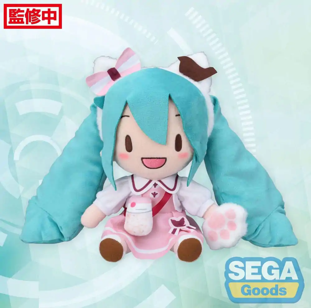 Character Vocal Series 01: Hatsune Miku Fuwa Petit Hatsune Miku Theme Park Ver. M plüss figura 25 cm termékfotó