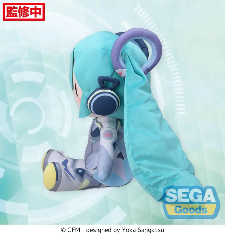 Character Vocal Series 01: Hatsune Miku Fuwa Petit plüss figura Hatsune Miku Miku with You 2024 Ver. LL 40 cm termékfotó