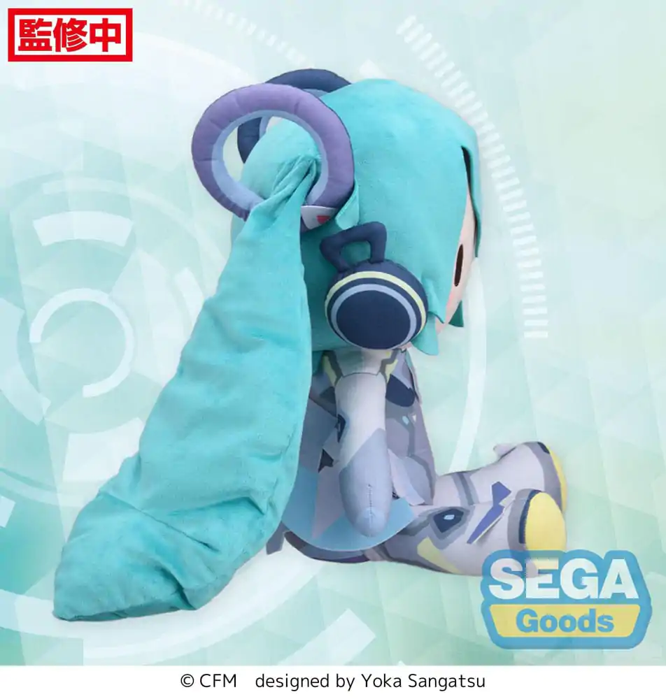 Character Vocal Series 01: Hatsune Miku Fuwa Petit plüss figura Hatsune Miku Miku with You 2024 Ver. LL 40 cm termékfotó