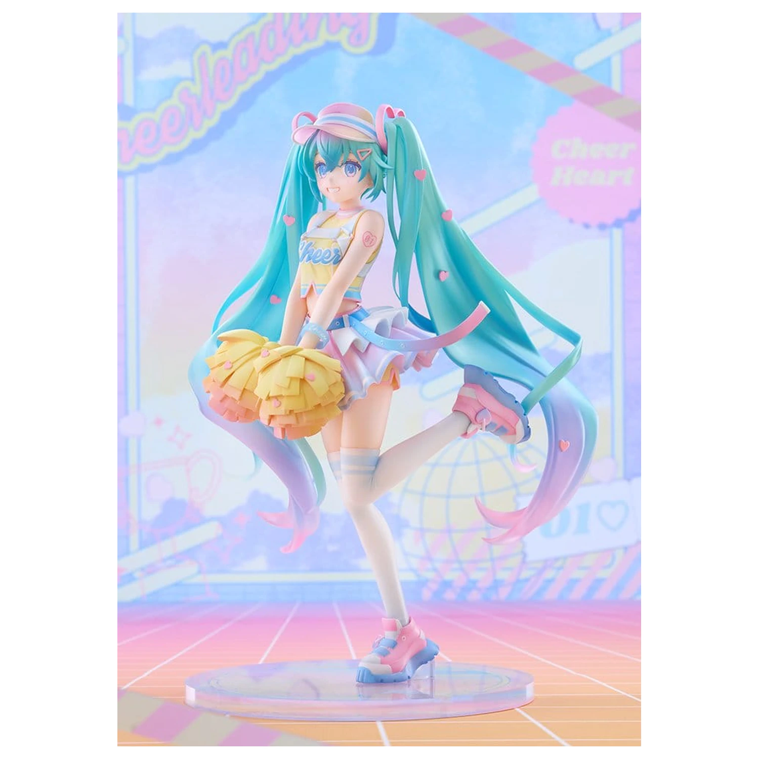 Character Vocal Series 01: Hatsune Miku G.S. Collection PVC figura 1/7 Hatsune Miku Cheerleading Ver. 25 cm termékfotó