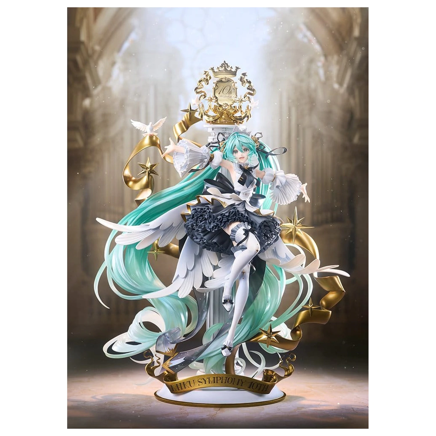 Character Vocal Series 01: Hatsune Miku G.S. Collection [SC] 1/7 Symphony: 10th Anniversary Ver. PVC figura 37 cm termékfotó