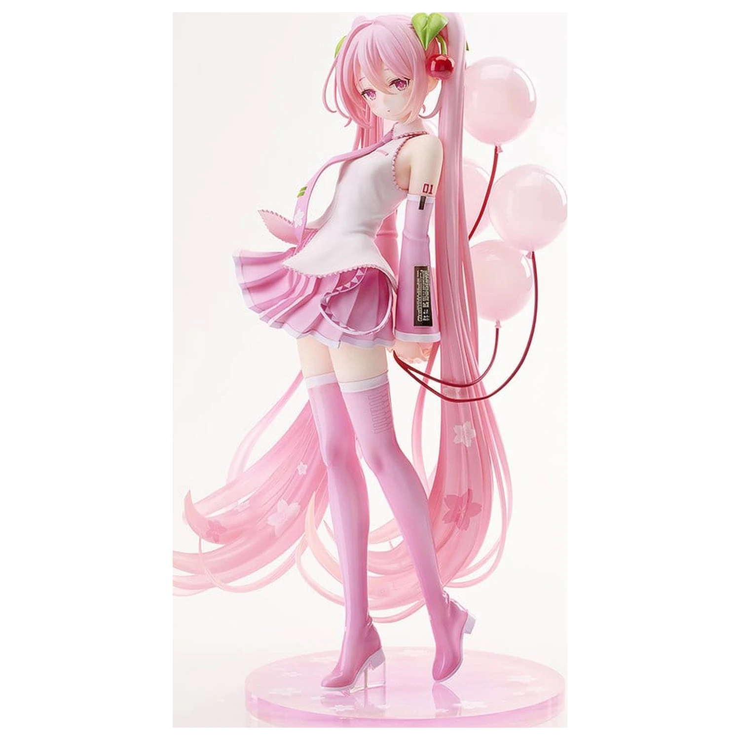 Character Vocal Series 01: Hatsune Miku G.S. Collection [SC] PVC figura 1/7 Sakura Miku: GSC Illustration Contest Ver. 26 cm termékfotó