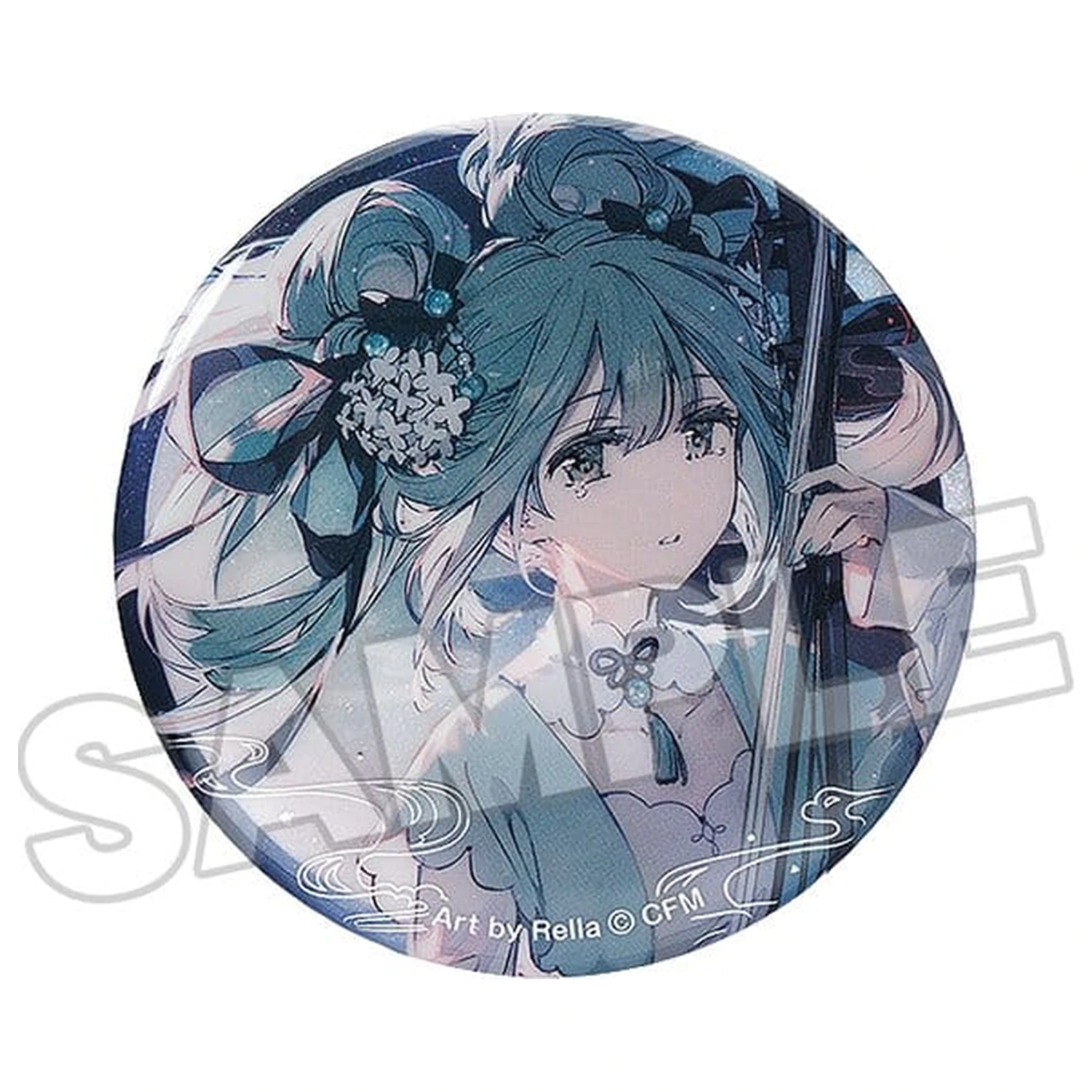 Character Vocal Series 01: Hatsune Miku Hatsune Miku Han Gong Qiu Yue Ver. kitűző 6 cm termékfotó