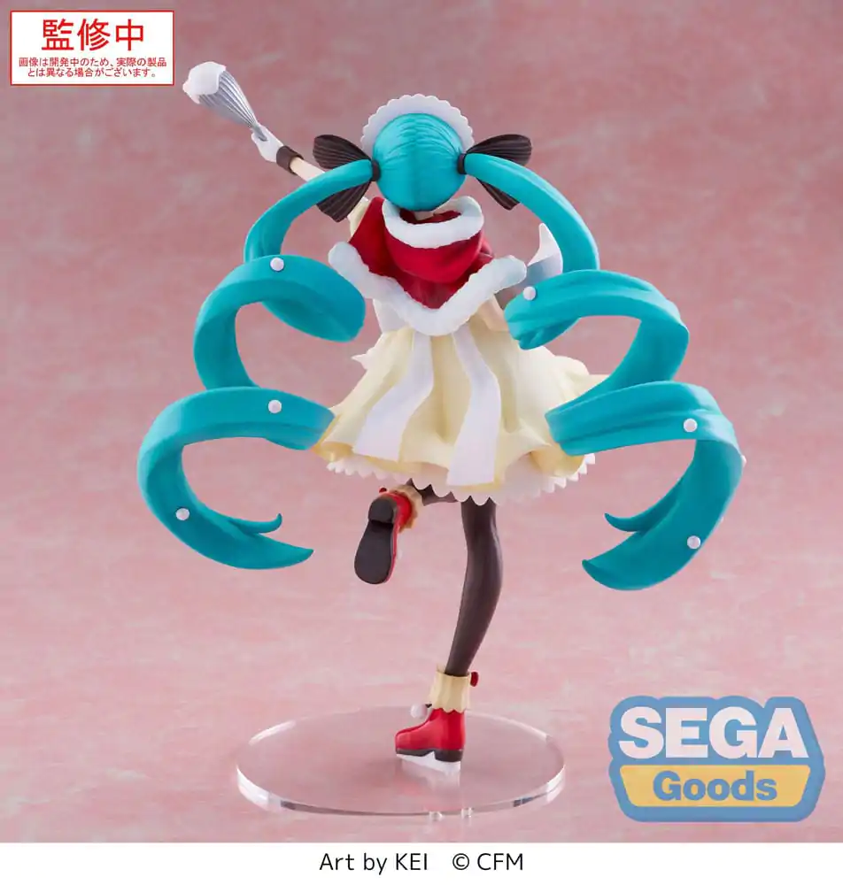 Character Vocal Series 01: Hatsune Miku Luminasta Hatsune Miku Christmas 2025 PVC szobor figura 20 cm termékfotó