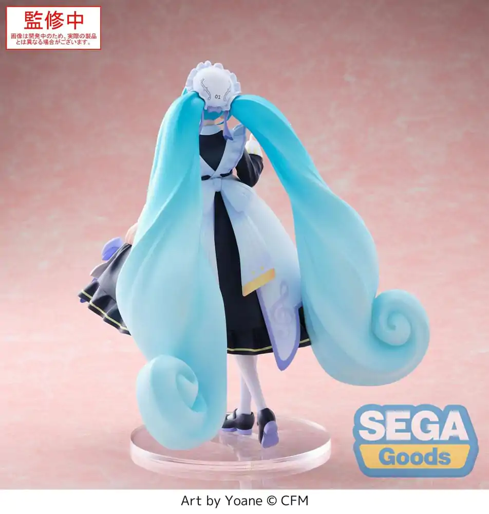 Character Vocal Series 01: Hatsune Miku Luminasta Hatsune Miku Classical Maid PVC szobor figura 21 cm termékfotó