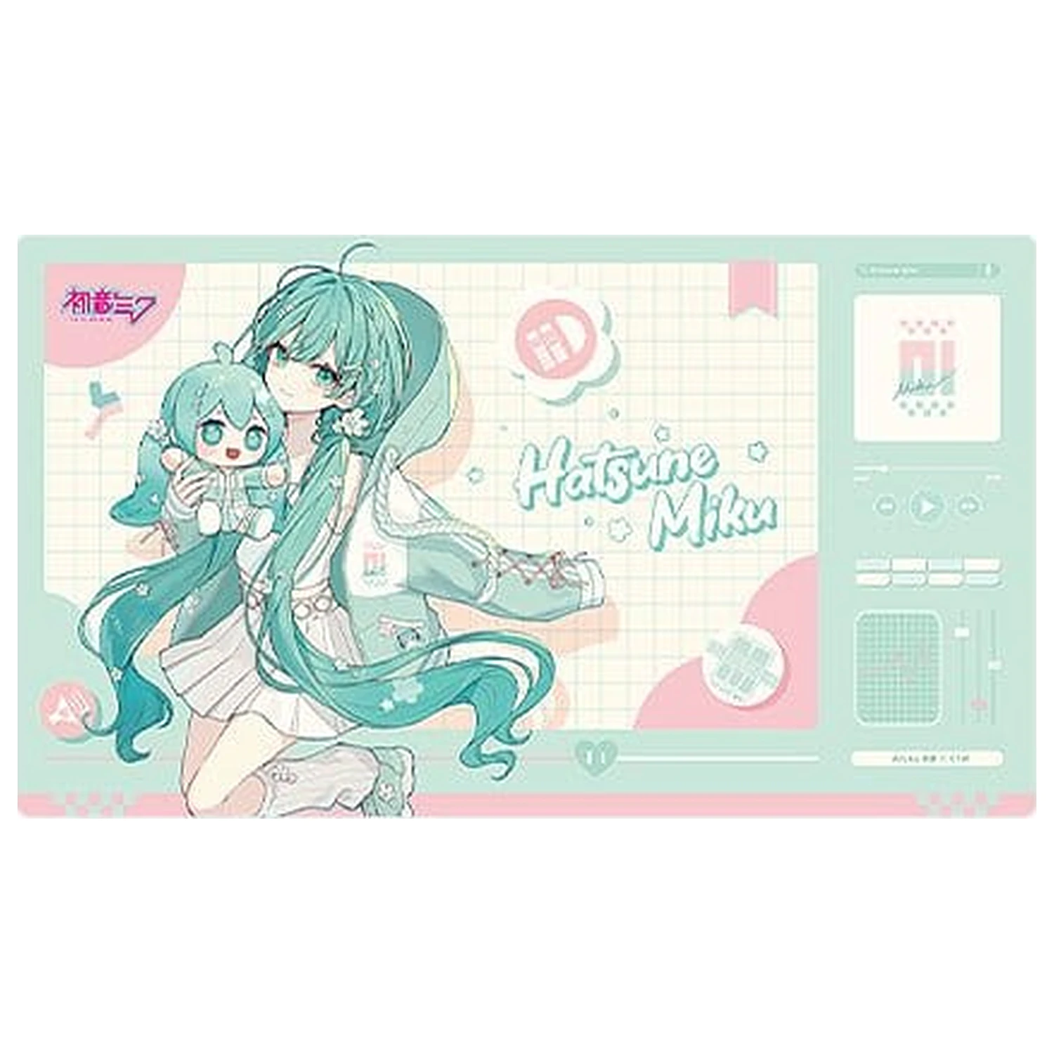 Character Vocal Series 01: Hatsune Miku Miku Hug Series asztali alátét Flower Ver. 70 x 40 cm termékfotó