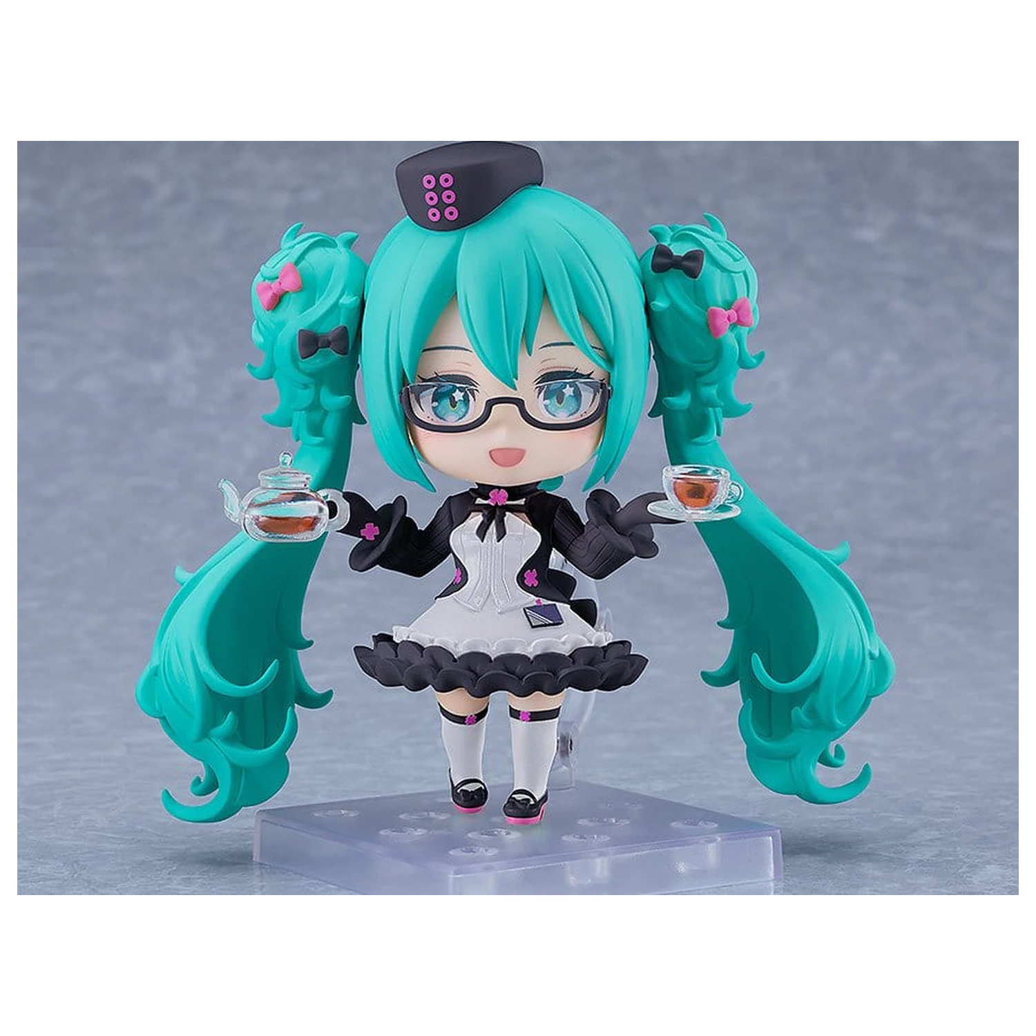 Character Vocal Series 01: Hatsune Miku Nendoroid akciófigura Hatsune Miku: Glasses x Café Ver. 10 cm termékfotó