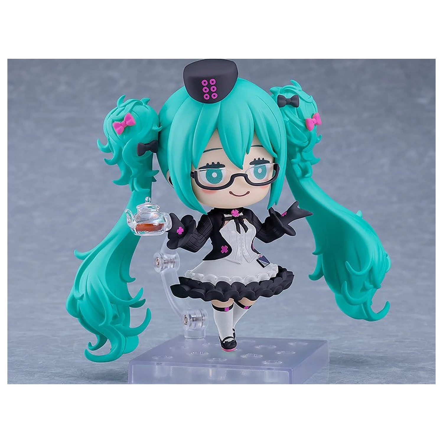 Character Vocal Series 01: Hatsune Miku Nendoroid akciófigura Hatsune Miku: Glasses x Café Ver. 10 cm termékfotó