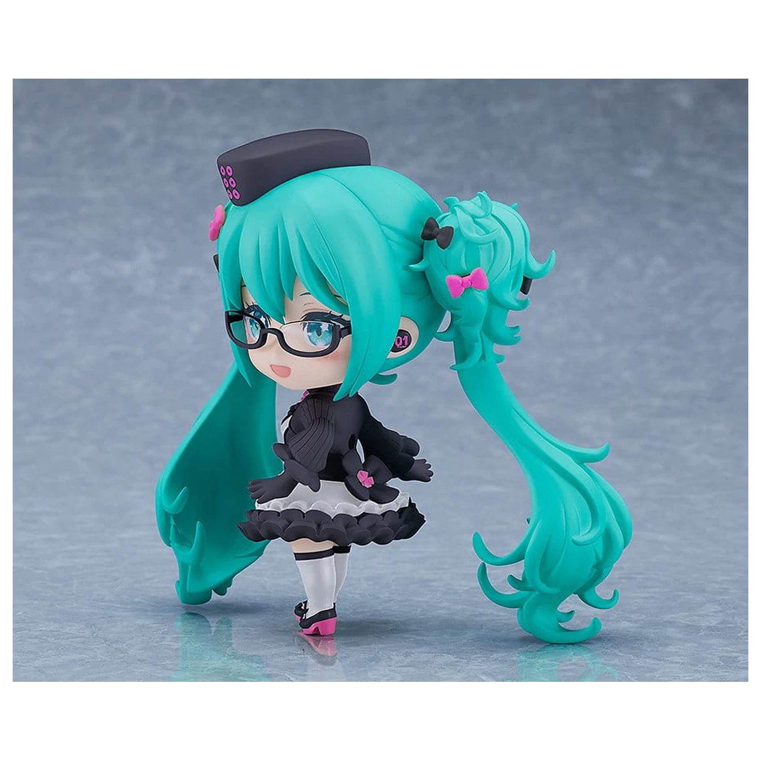 Character Vocal Series 01: Hatsune Miku Nendoroid akciófigura Hatsune Miku: Glasses x Café Ver. 10 cm termékfotó
