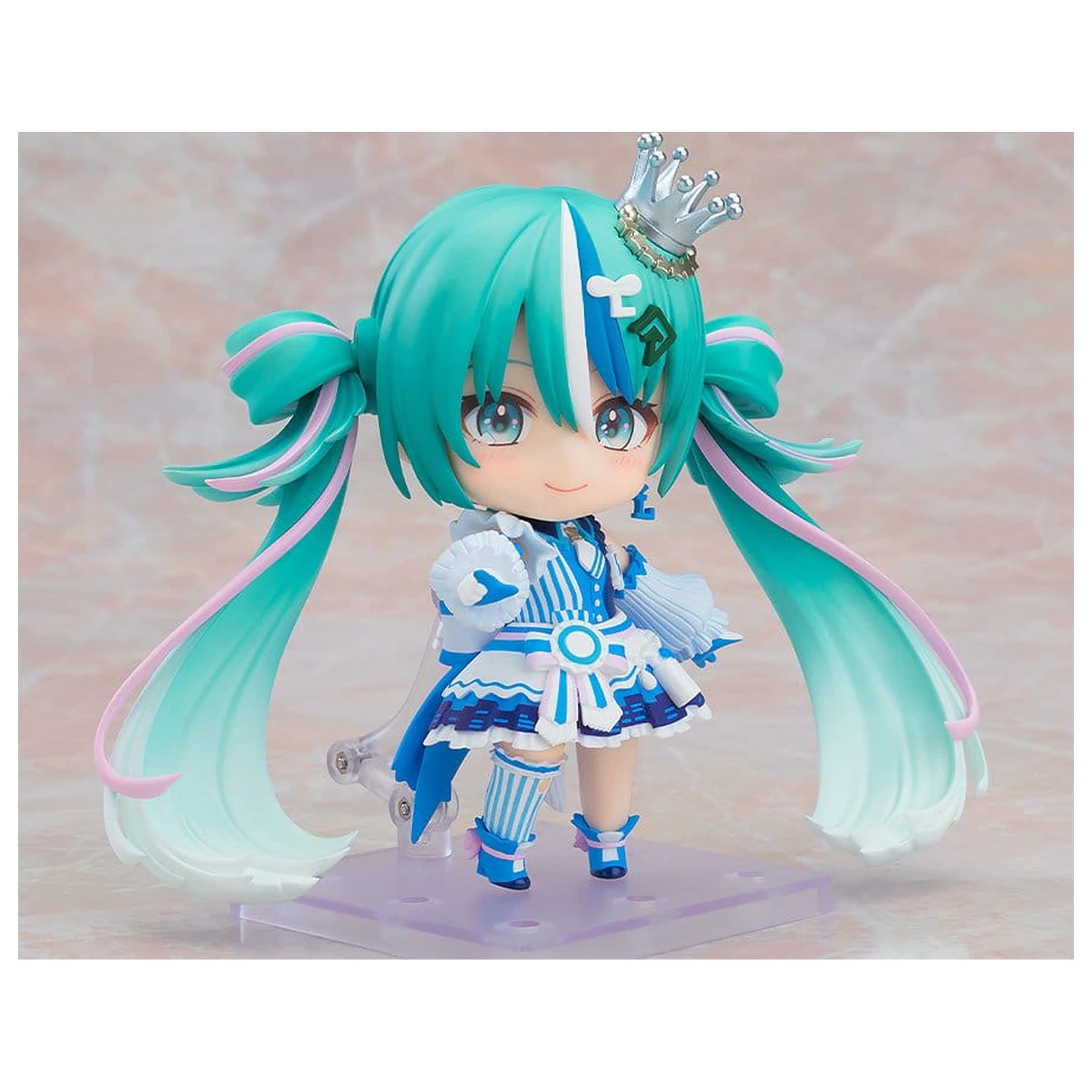 Character Vocal Series 01: Hatsune Miku Nendoroid Lawson's 50th anniversary Special Live Ver. PVC szobor figura 10 cm termékfotó