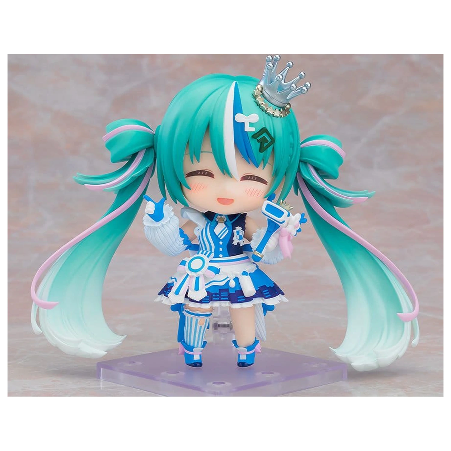 Character Vocal Series 01: Hatsune Miku Nendoroid Lawson's 50th anniversary Special Live Ver. PVC szobor figura 10 cm termékfotó