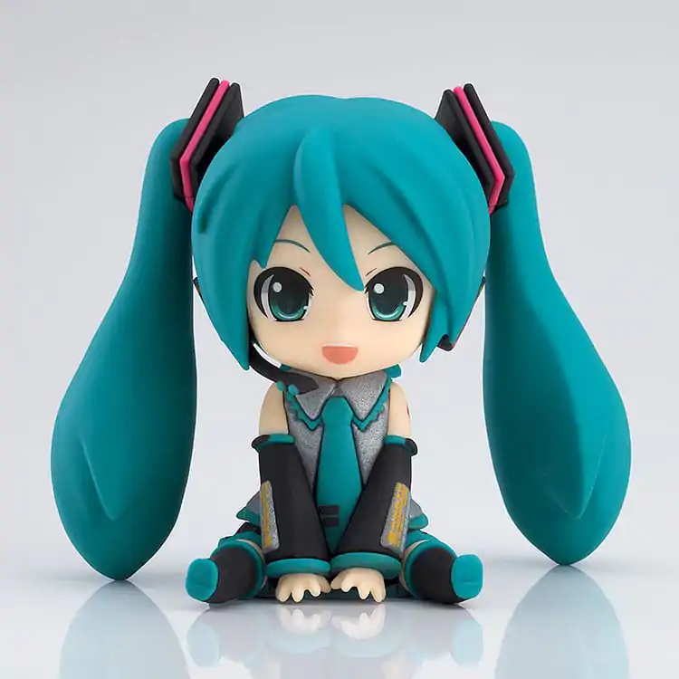 Character Vocal Series 01: Hatsune Miku Piapro Characters Rubber Mascot Nendroid Plus Mini figura Hatsune Miku 8 cm termékfotó