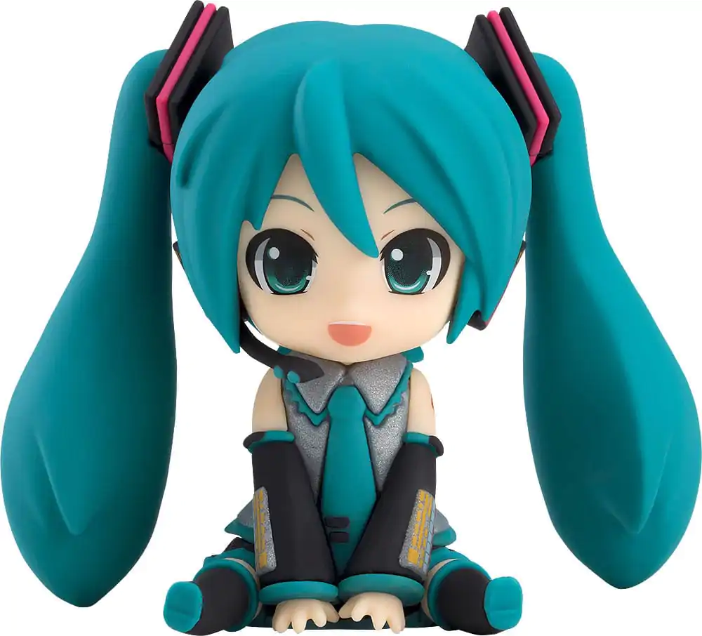 Character Vocal Series 01: Hatsune Miku Piapro Characters Rubber Mascot Nendroid Plus Mini figura Hatsune Miku 8 cm termékfotó