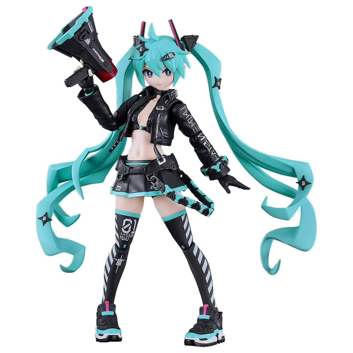 Character Vocal Series 01: Hatsune Miku Plamatea Hatsune Miku: Chuocho Tactical Craft Ver. Műanyag modell készlet 15 cm termékfotó