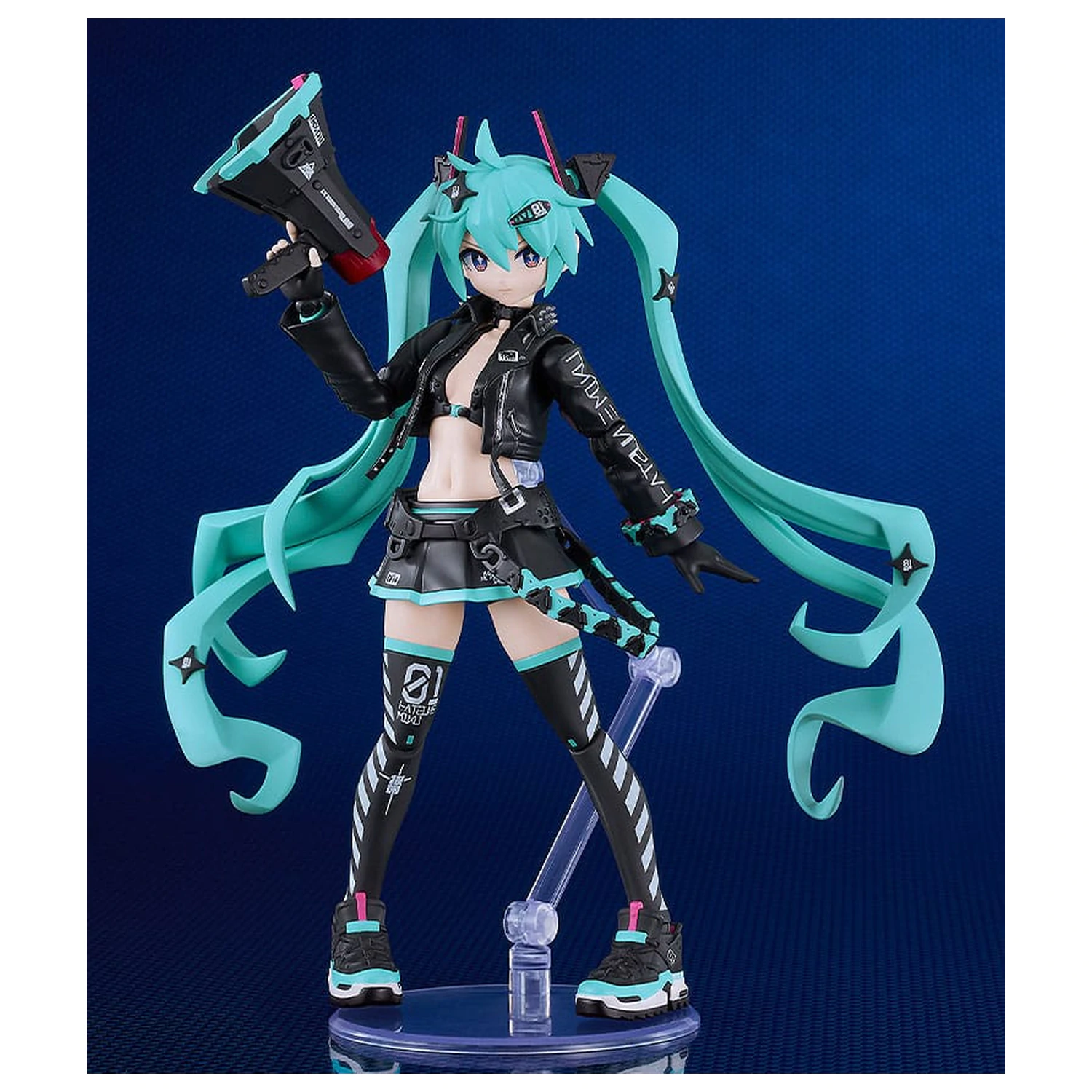 Character Vocal Series 01: Hatsune Miku Plamatea Hatsune Miku: Chuocho Tactical Craft Ver. Műanyag modell készlet 15 cm termékfotó