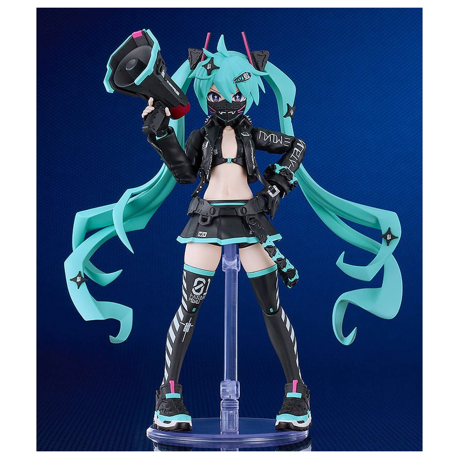 Character Vocal Series 01: Hatsune Miku Plamatea Hatsune Miku: Chuocho Tactical Craft Ver. Műanyag modell készlet 15 cm termékfotó