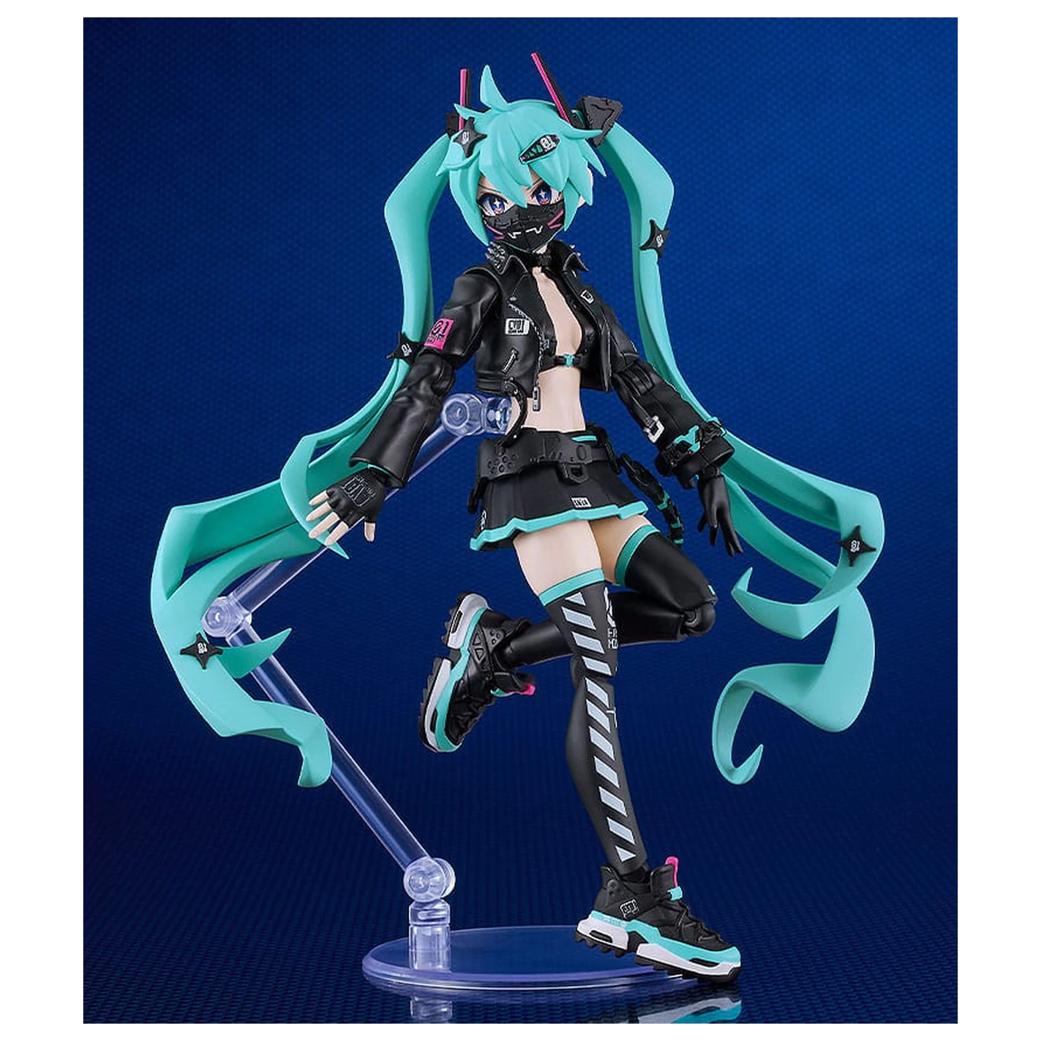 Character Vocal Series 01: Hatsune Miku Plamatea Hatsune Miku: Chuocho Tactical Craft Ver. Műanyag modell készlet 15 cm termékfotó