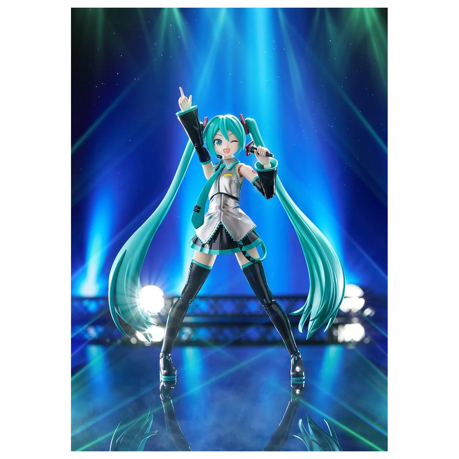 Character Vocal Series 01: Hatsune Miku Plamatea műanyag modell készlet Hatsune Miku 15 cm termékfotó