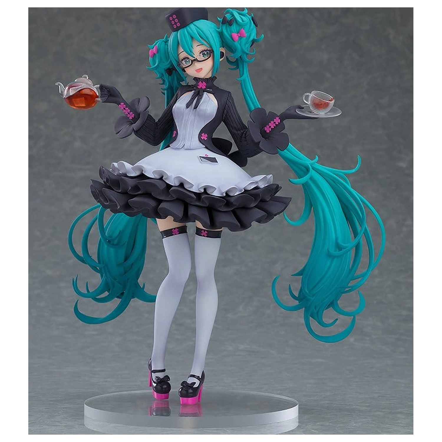 Character Vocal Series 01: Hatsune Miku Pop Up Parade Hatsune Miku: Glass x Café Ver. 18 cm termékfotó
