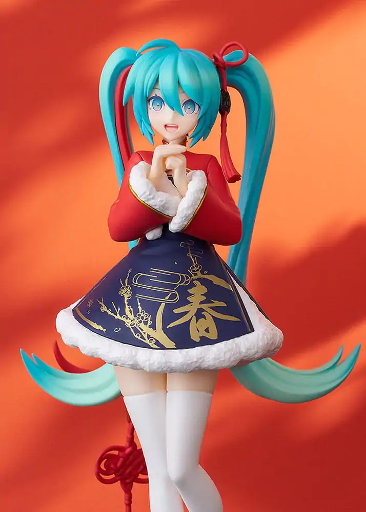 Character Vocal Series 01: Hatsune Miku Pop Up Parade Hatsune Miku: Sourxuan Chinese New Year Ver. PVC szobor figura 17 cm termékfotó