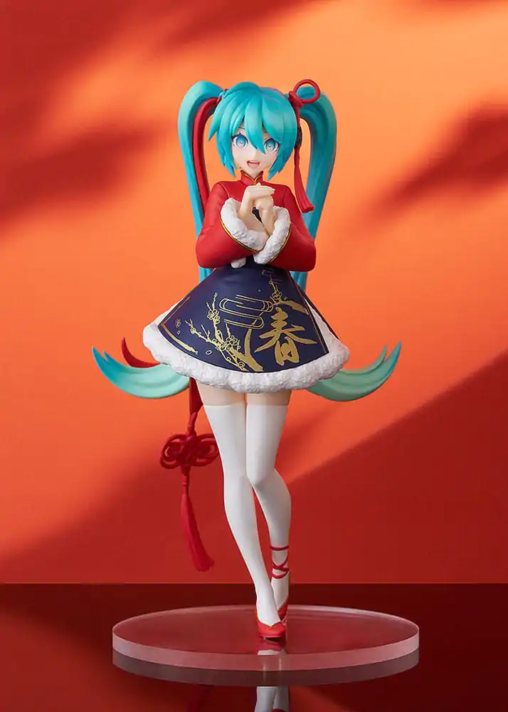 Character Vocal Series 01: Hatsune Miku Pop Up Parade Hatsune Miku: Sourxuan Chinese New Year Ver. PVC szobor figura 17 cm termékfotó