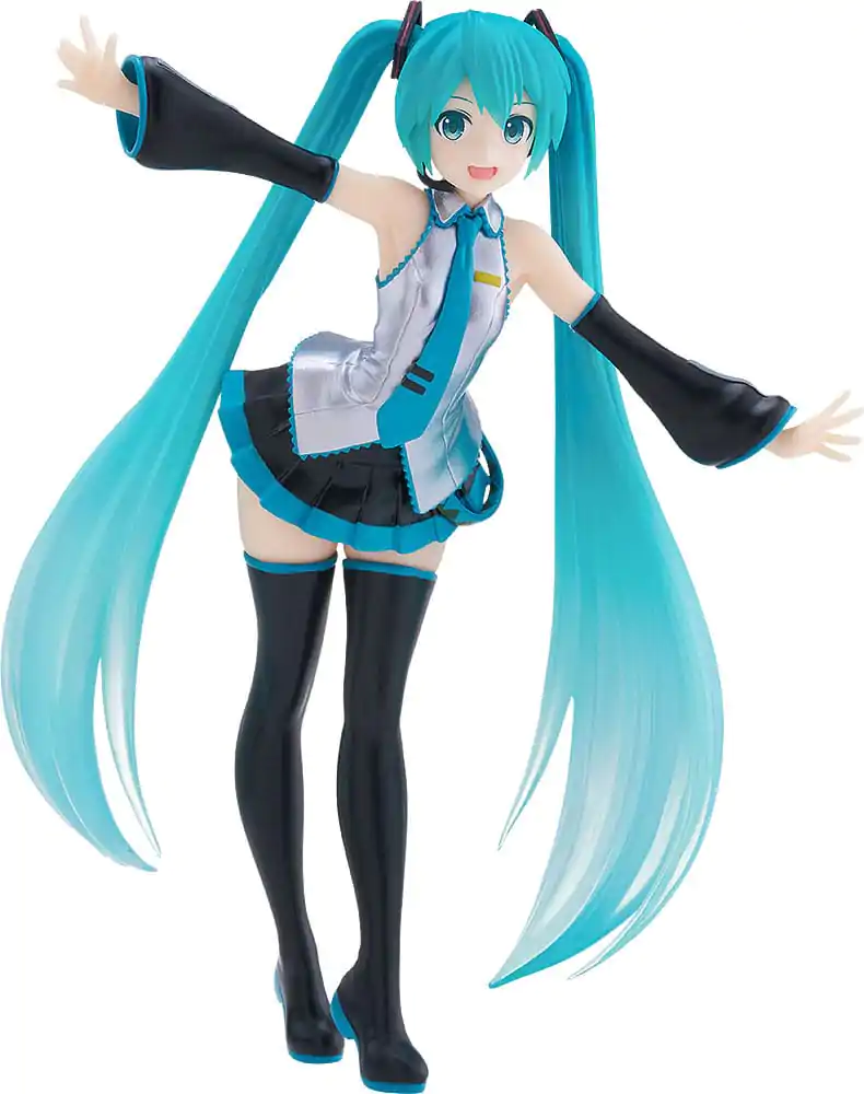 Character Vocal Series 01: Hatsune Miku Pop Up Parade Hatsune Miku: Translucent Color Ver. PVC szobor figura 17 cm termékfotó