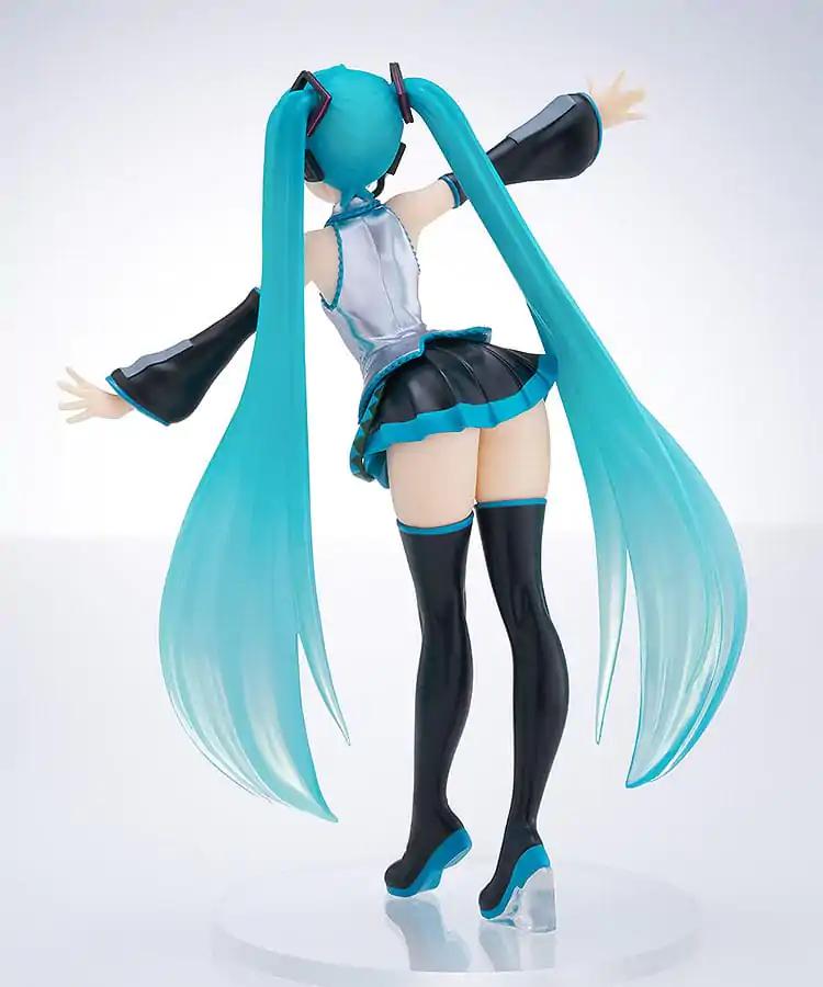 Character Vocal Series 01: Hatsune Miku Pop Up Parade Hatsune Miku: Translucent Color Ver. PVC szobor figura 17 cm termékfotó