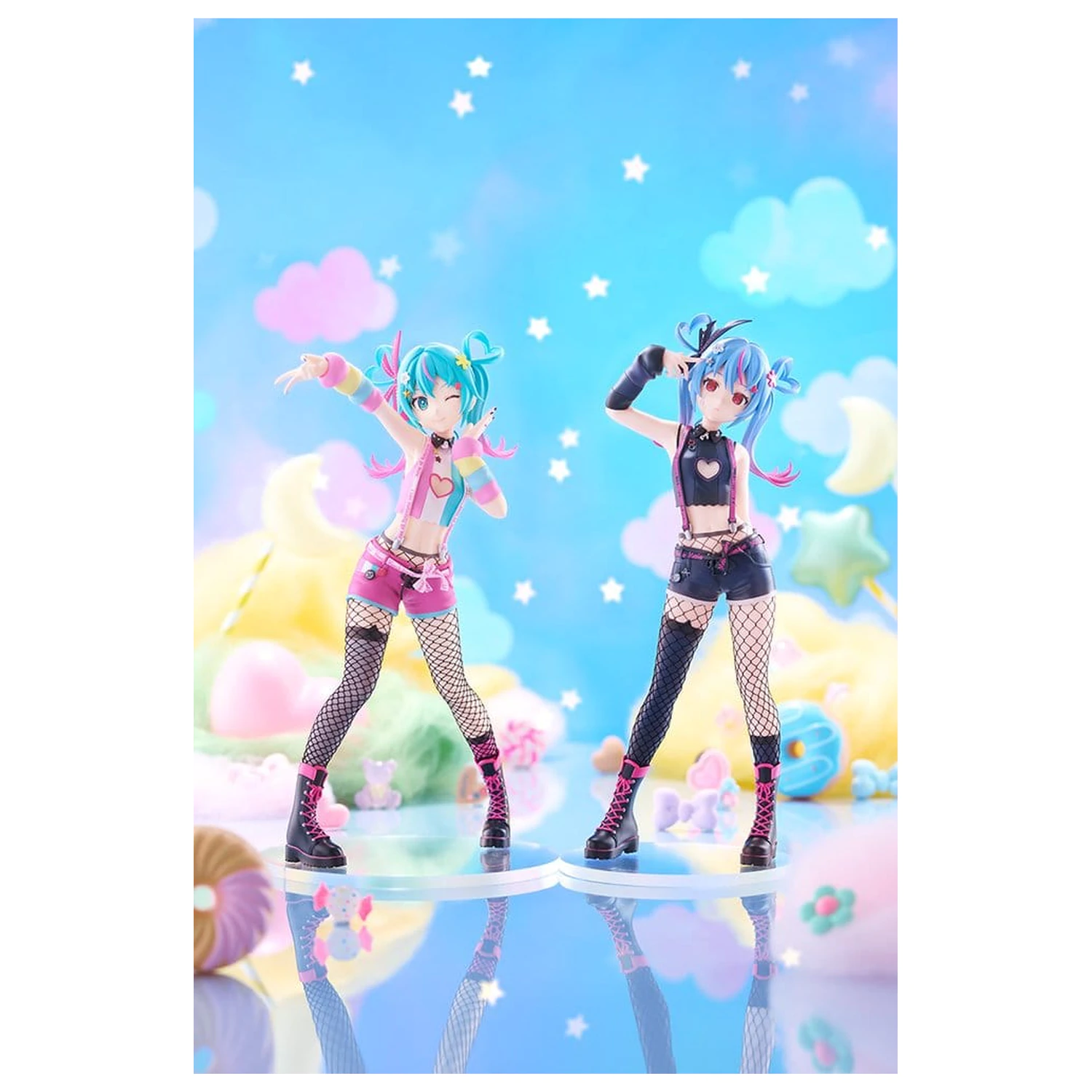 Character Vocal Series 01: Hatsune Miku Pop Up Parade PVC figura Hatsune Miku: DecoMiku (Darkness) termékfotó