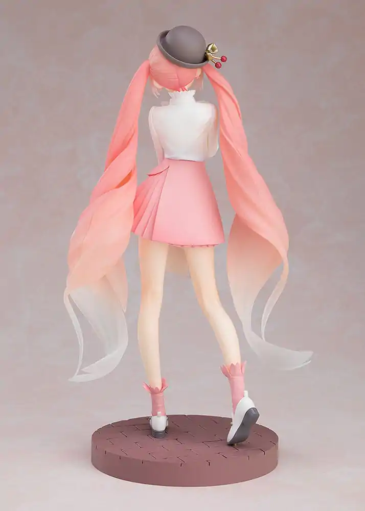 Character Vocal Series 01: Hatsune Miku Pop Up Parade Sakura Miku: Hanami Outfit Ver. PVC szobor figura 23 cm termékfotó