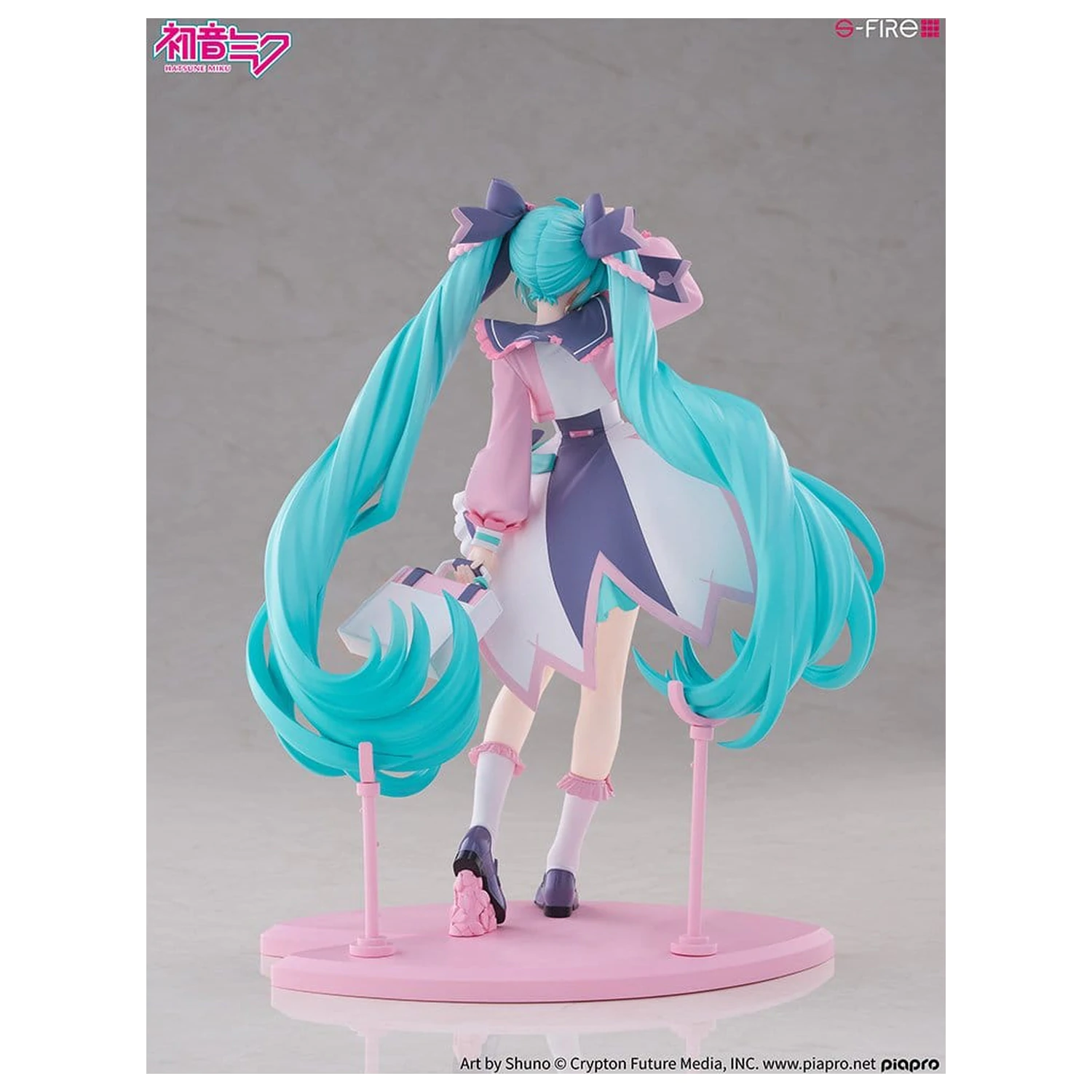 Character Vocal Series 01: Hatsune Miku S-Fire PVC szobor figura 1/7 Hatsune Miku New Semester 23 cm termékfotó