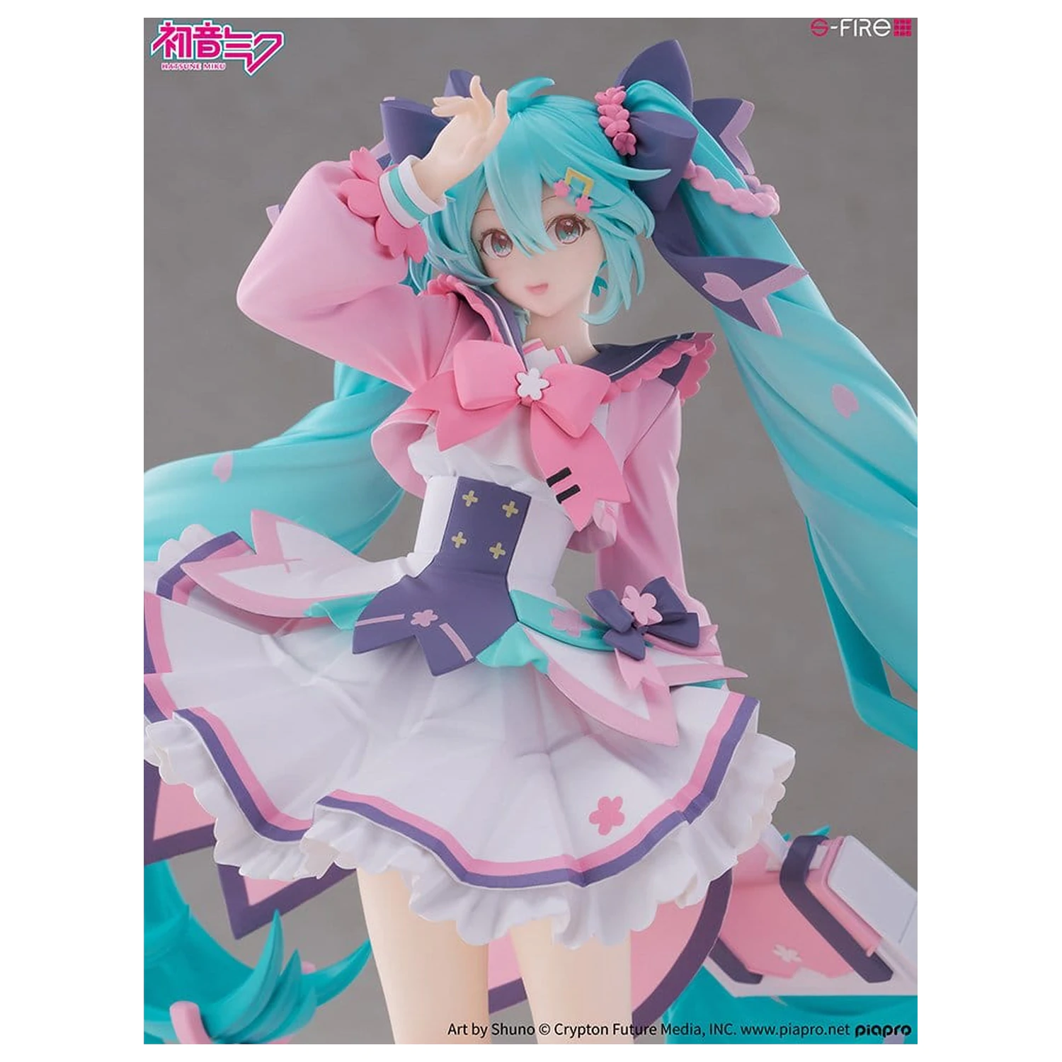 Character Vocal Series 01: Hatsune Miku S-Fire PVC szobor figura 1/7 Hatsune Miku New Semester 23 cm termékfotó