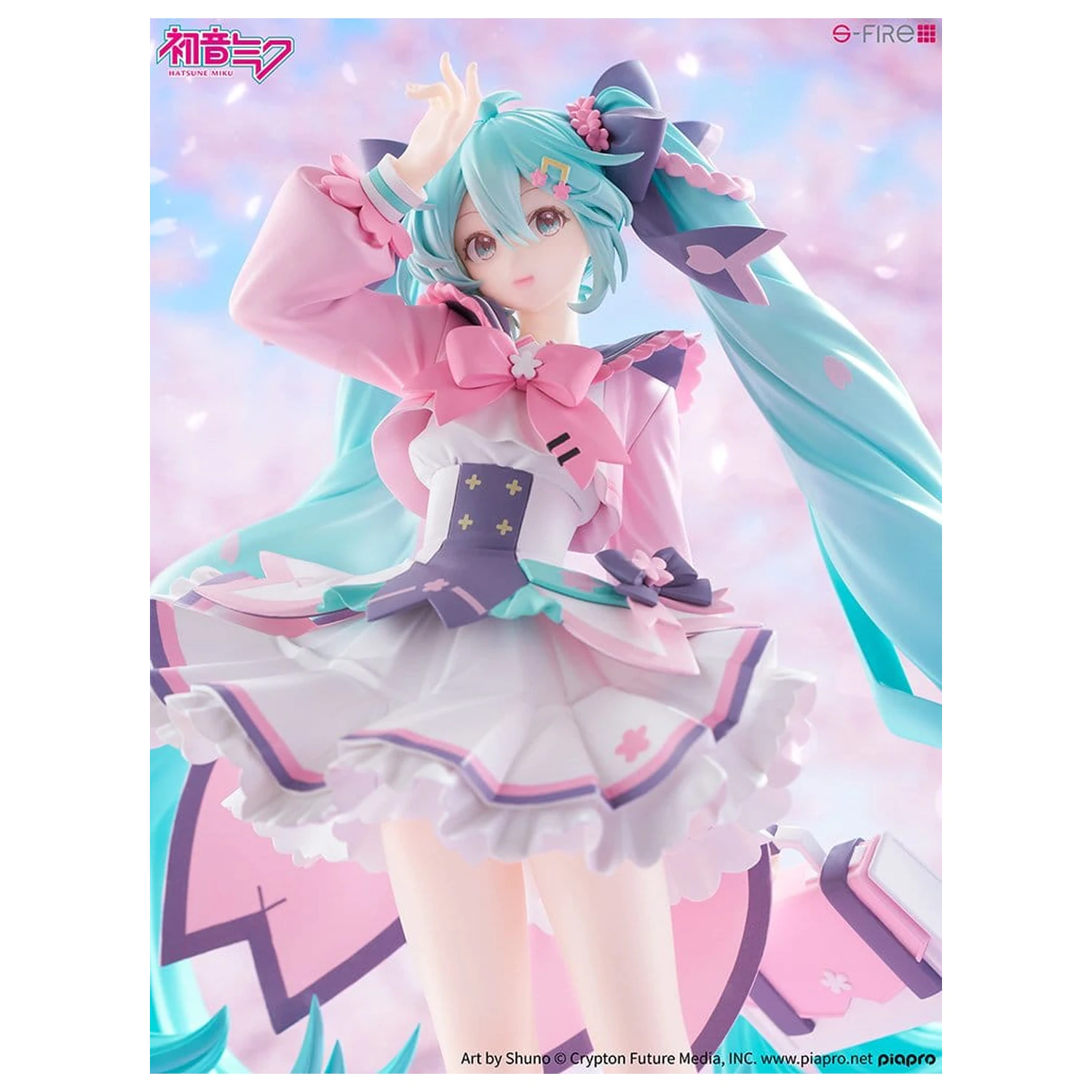 Character Vocal Series 01: Hatsune Miku S-Fire PVC szobor figura 1/7 Hatsune Miku New Semester 23 cm termékfotó