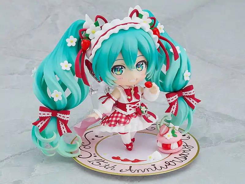 Character Vocal Series 01 Nendoroid akciófigura Hatsune Miku 15th Anniversary Ver. 10 cm termékfotó