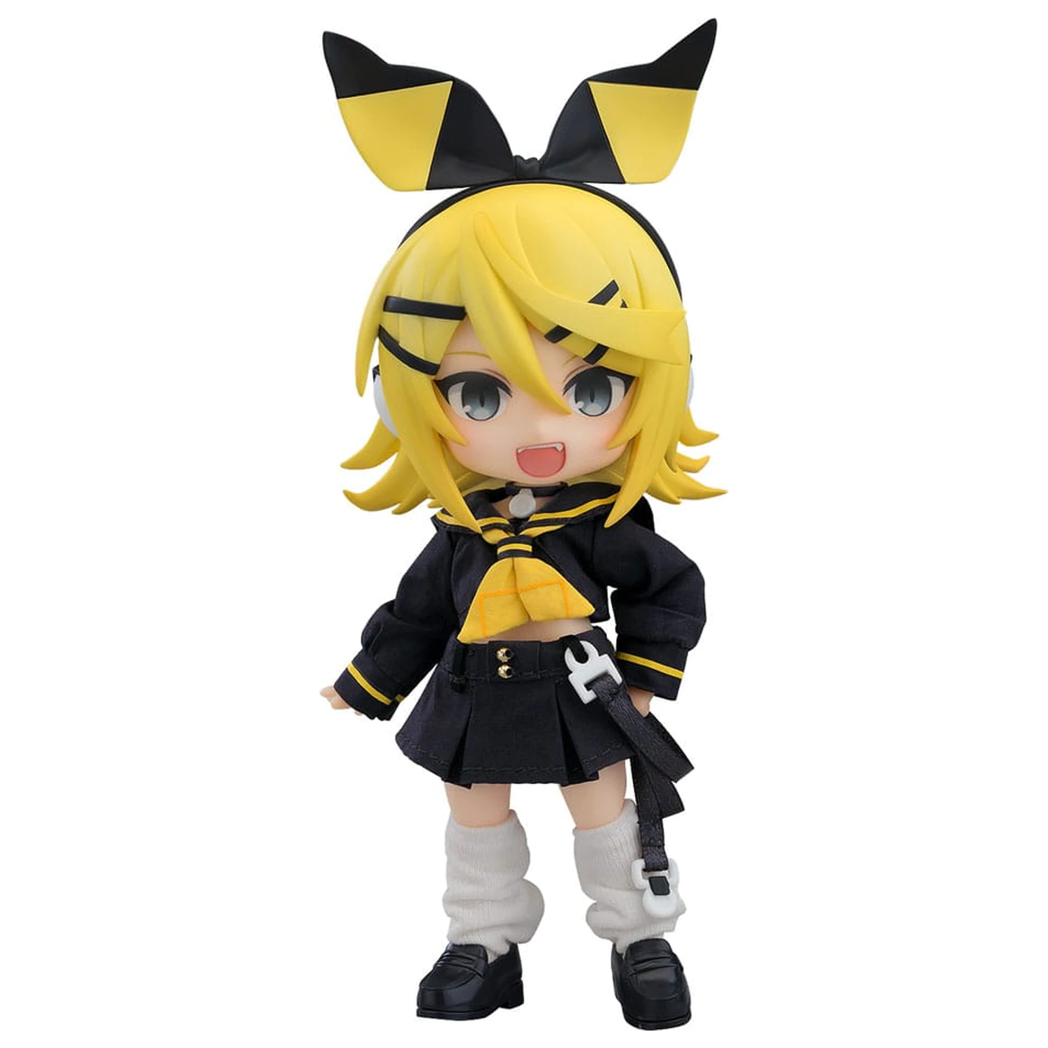 Character Vocal Series 02 Nendoroid Doll akciófigura Kagamine Rin Bring it on Ver. 14 cm termékfotó