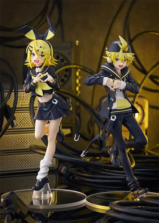 Character Vocal Series 02 Pop Up Parade Kagamine Len: Bring It On Ver. L Size PVC szobor figura 22 cm termékfotó