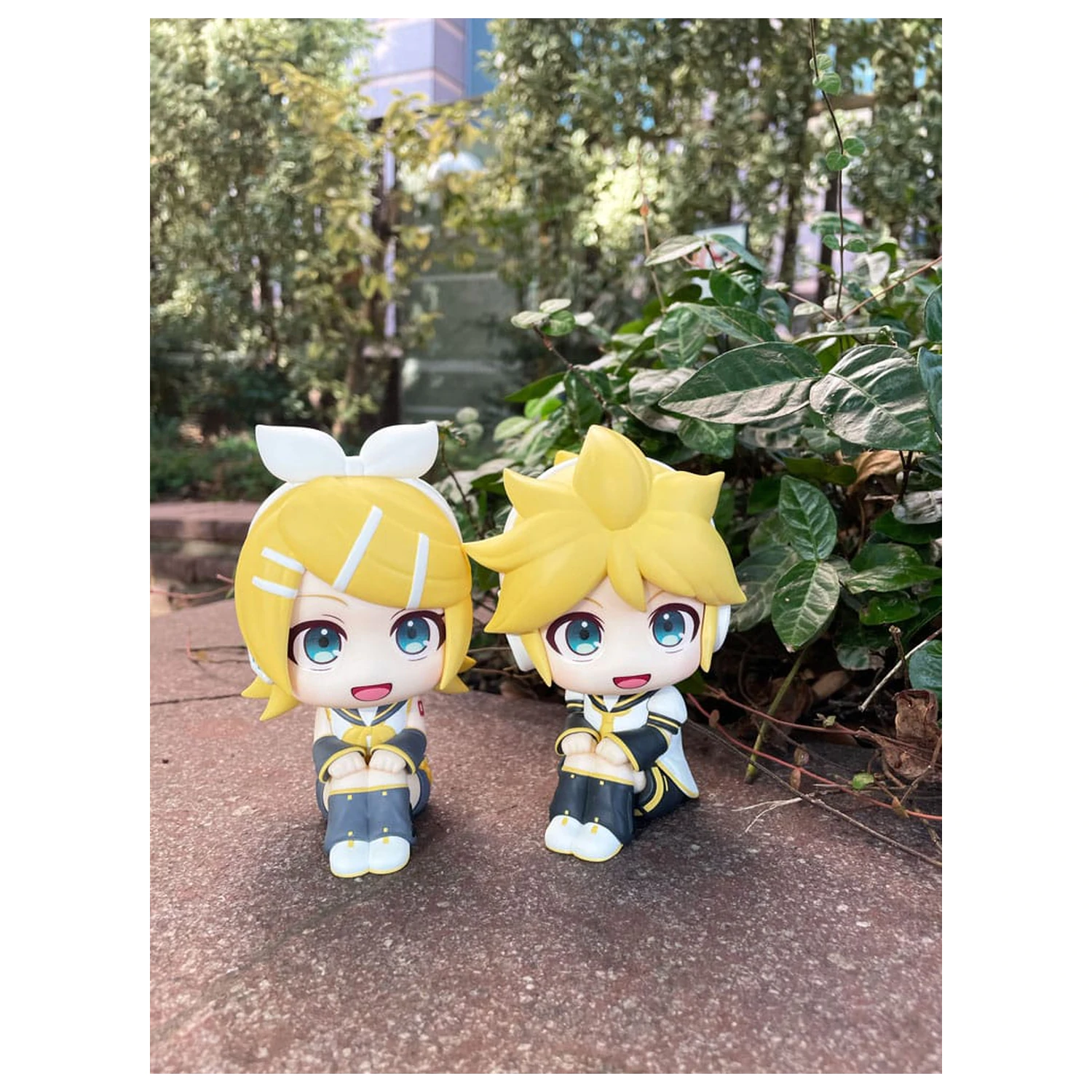 Character Vocal Series: Rin/Len Look UpHatsune Rin & Len (with gift) PVC szobor figura csomag 11 cm    termékfotó