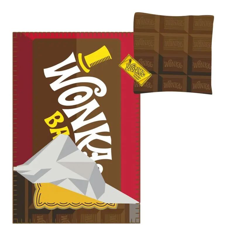 Charlie and the Chocolate Factory Willy Wonka csomag párna és takaró termékfotó