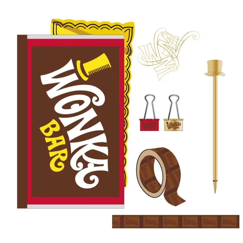 Charlie and the Chocolate Factory Willy Wonka írószer csomag termékfotó