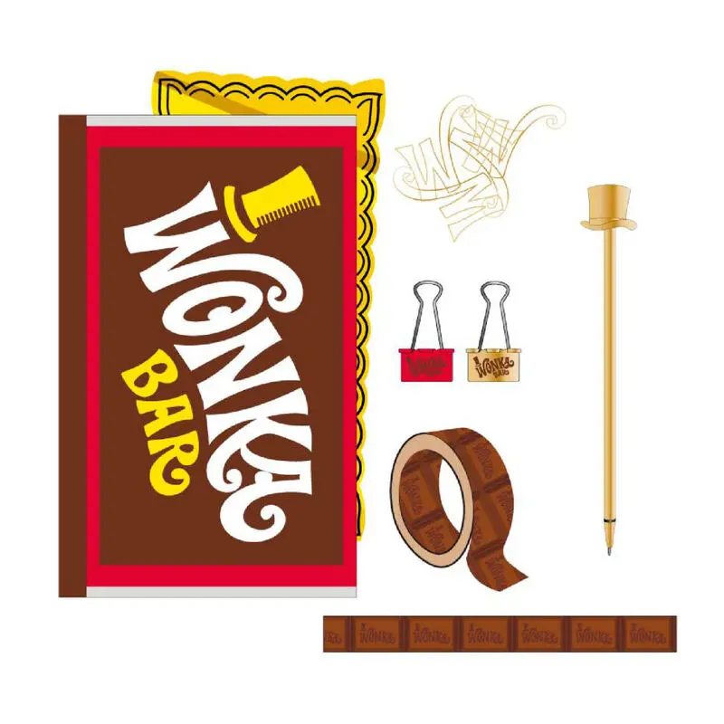 Charlie and the Chocolate Factory Willy Wonka írószer csomag termékfotó