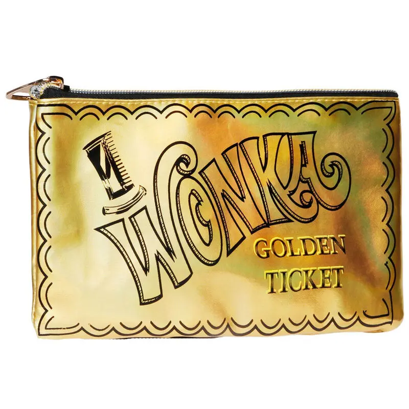 Charlie and the Chocolate Factory Wonka Golden Ticket neszeszer táska termékfotó