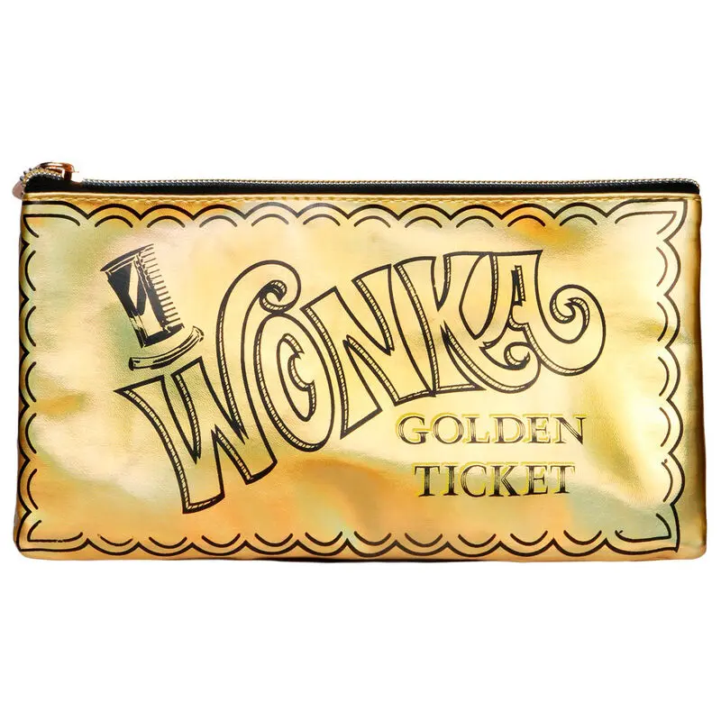 Charlie and the Chocolate Factory Wonka Golden Ticket neszeszer táska termékfotó