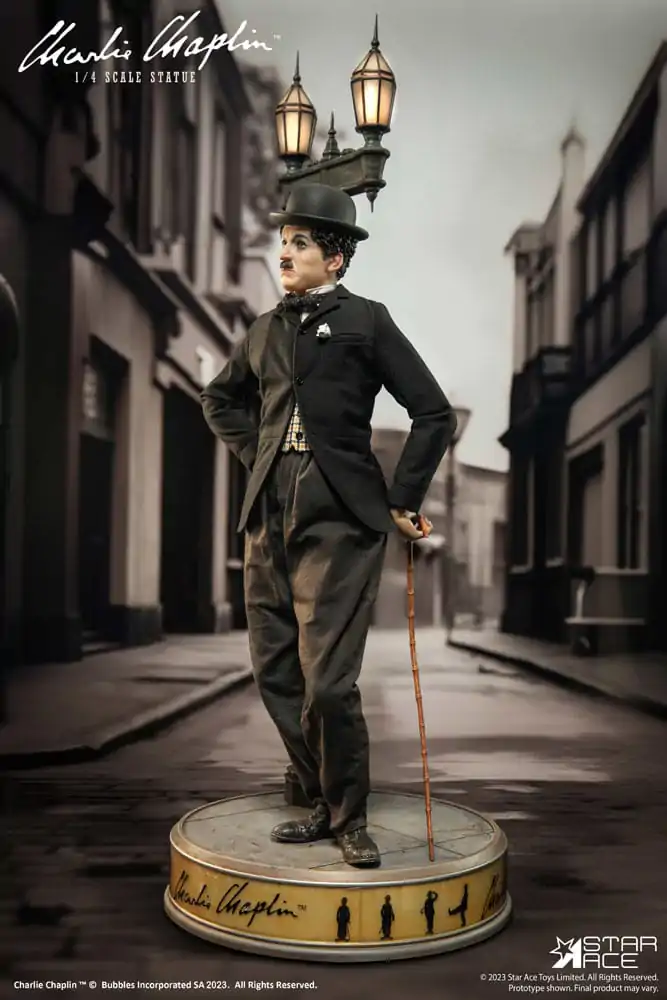 Charlie Chaplin 1/4 szobor figura 50 cm termékfotó