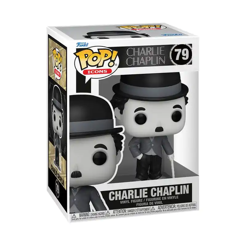 Charlie Chaplin Funko POP! Icons Vinyl figura 9 cm termékfotó