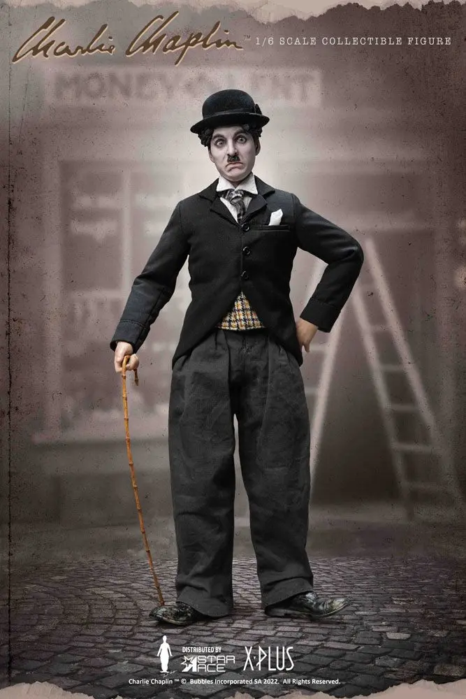 Charlie Chaplin My Favourite Movie 1/6 Little Tramp akciófigura 30 cm termékfotó