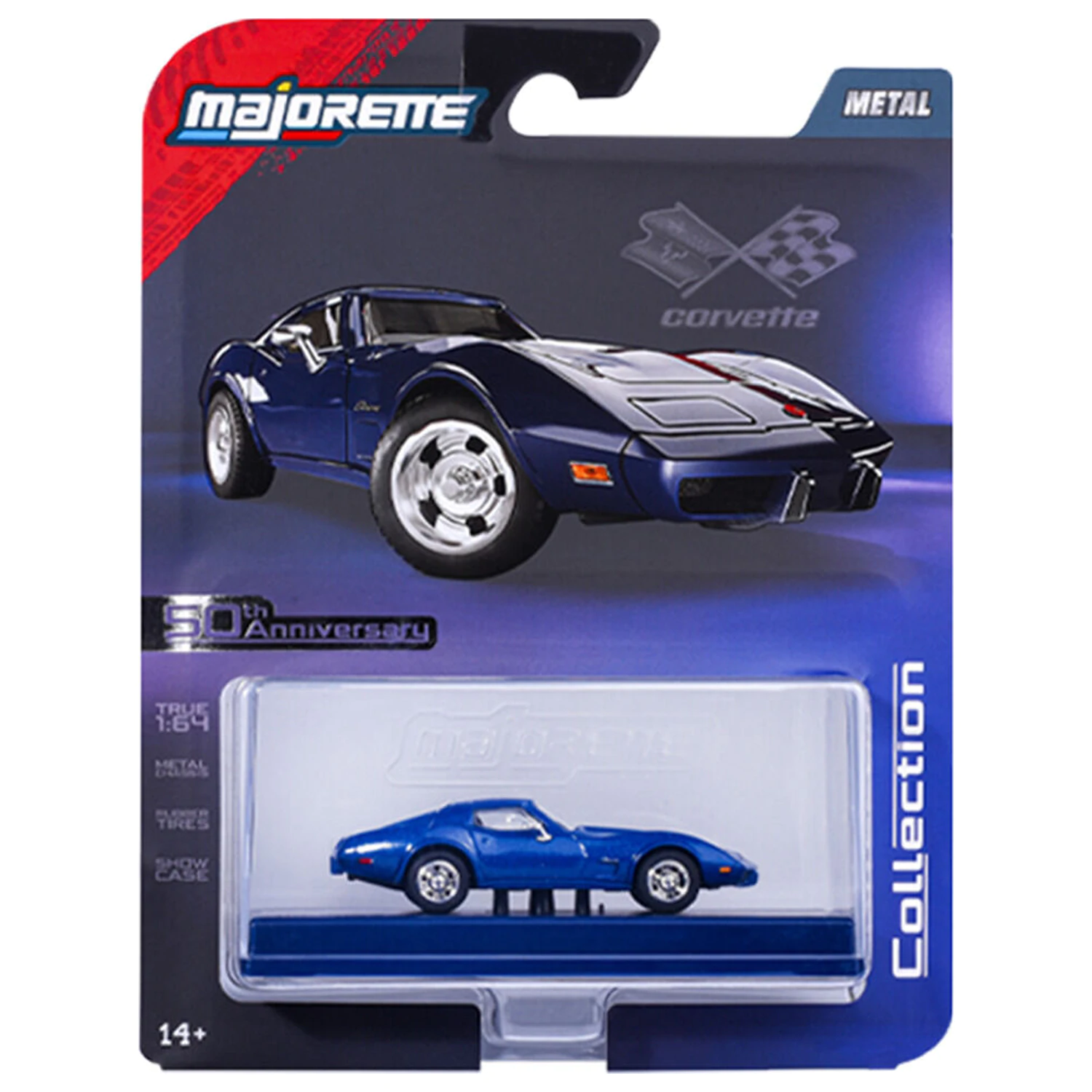 Chevrolet Corvette C Stingray 1976 fém modell termékfotó