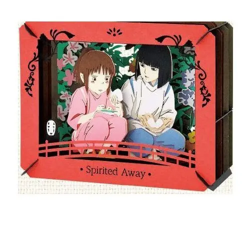 Chihiros Reise ins Zauberland Paper Theater Riceball from Haku papír modell készlet termékfotó