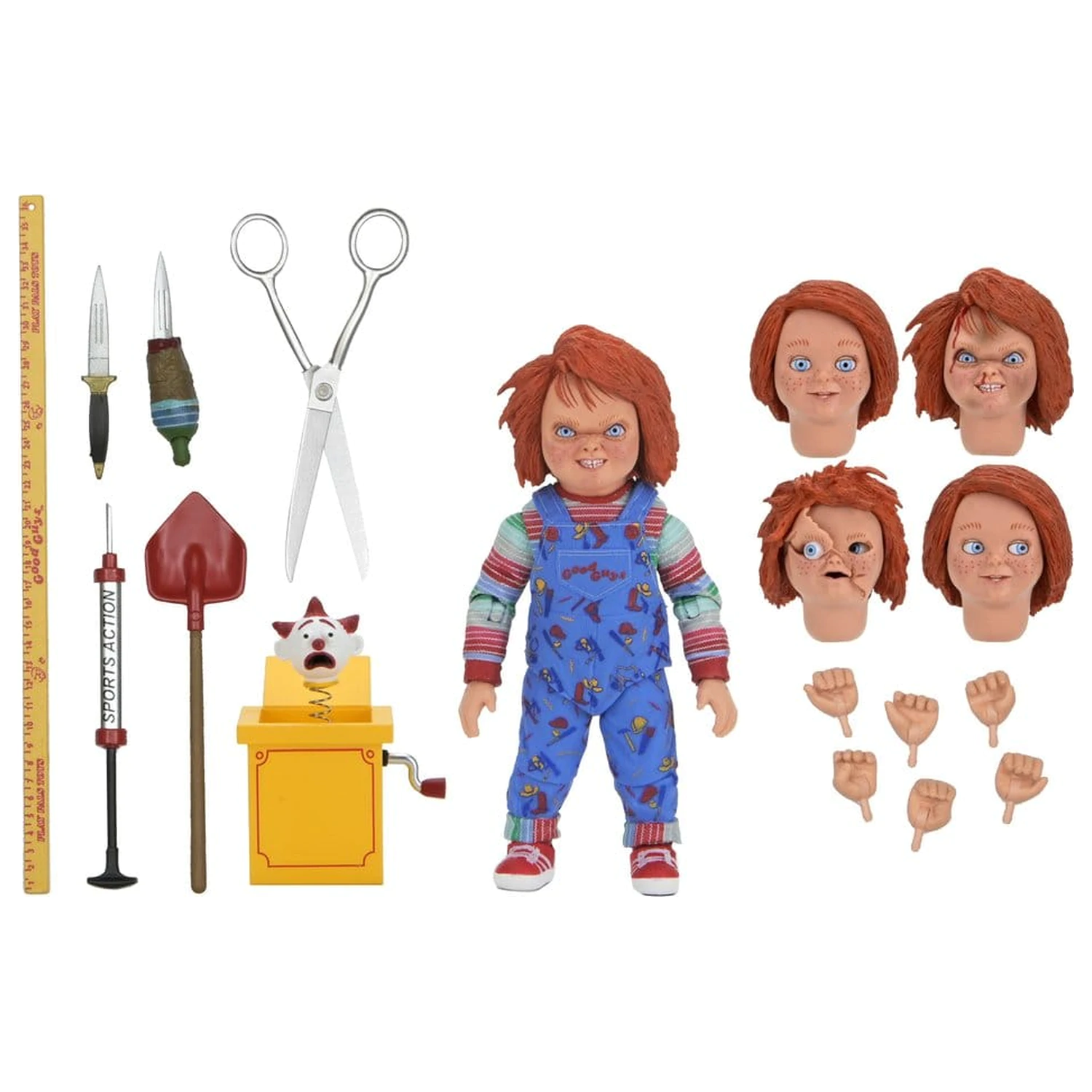 Child's Play 2 Ultimate Chucky akciófigura 18 cm termékfotó